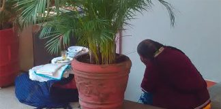 One of the photos that caught readers' attention on Facebook.