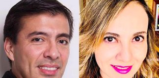 Murder suspect Garcia and his ex-wife Pérez.