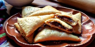 Piloncillo empanadas are best right out of the oven.