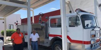 La Ribera now has a fire truck thanks to the creation of a new fire department.