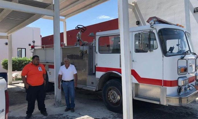 La Ribera now has a fire truck thanks to the creation of a new fire department.
