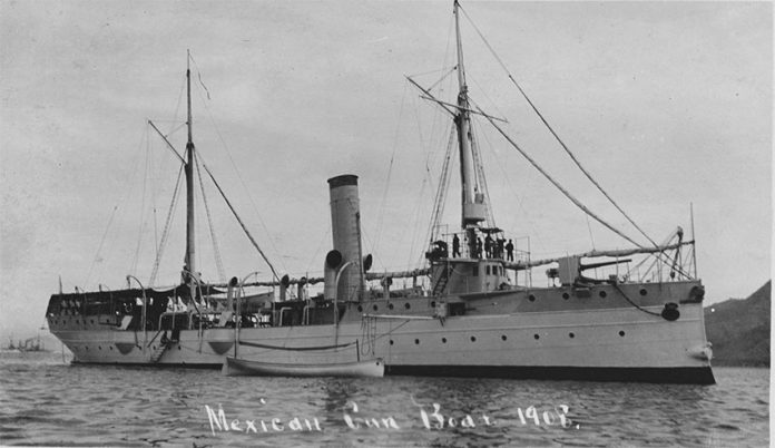The gunboat Tampico.