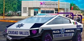 An illustration prepared by the municipality shows what a Tesla patrol vehicle will look like.