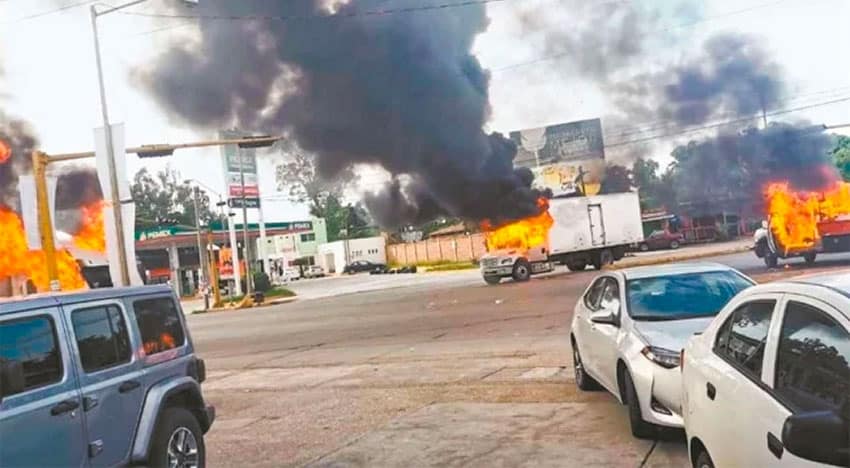 Cartel terror in Culiacán.