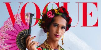Oaxaca muxe Estrella Vázquez on the cover of Vogue