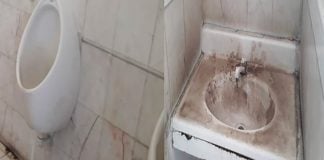 Dirtiest gas station washroom is in Zacatecas.