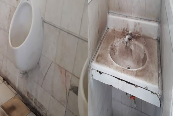 Dirtiest gas station washroom is in Zacatecas.