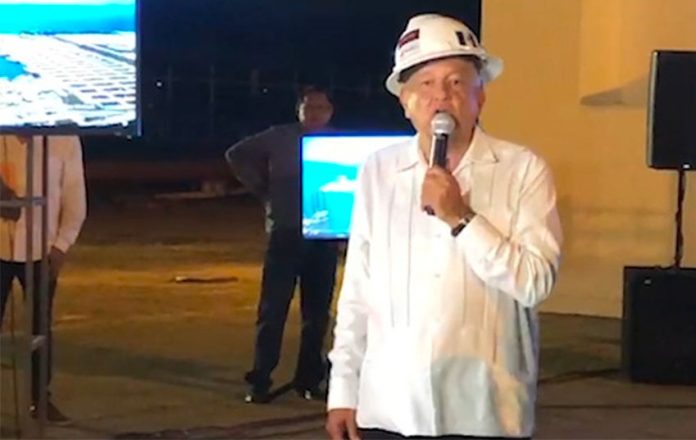 López Obrador thanked Trump during a visit Friday to Tabasco.