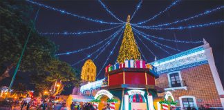 Atlixco, Puebla, a Christmas village.