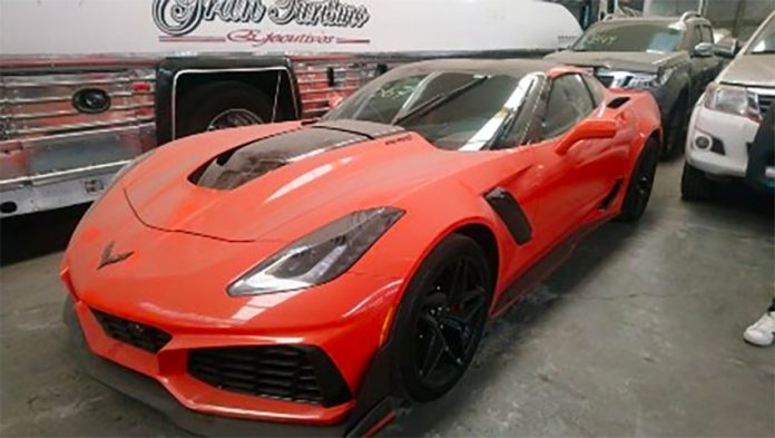 This 2019 Corvette is valued at 567,000 pesos.