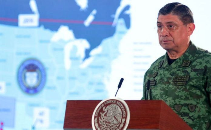 Defense chief Cresencio: focus at border is now on arms coming in more than drugs going out.