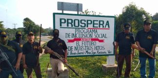 On the defensive in Veracruz.