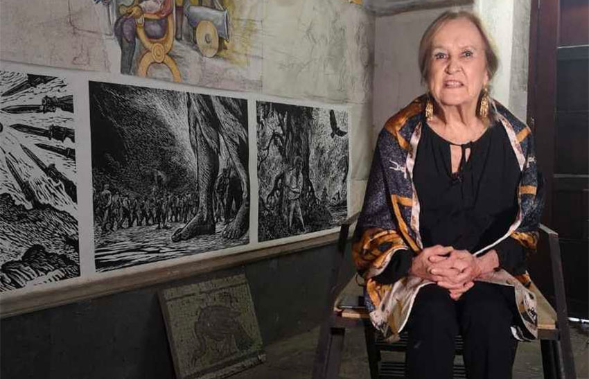 GuatemalanMexican artist Rina Lazo, a student of Rivera, dies at 96