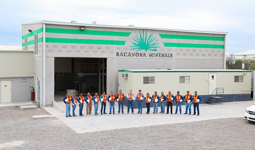 Bacanora's pilot project in Hermosillo, Sonora.