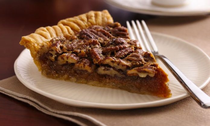 Holiday season is baking season: time for some pecan pie.