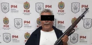 Don Ramón during his arrest.