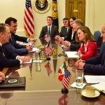 Negotiators from the three trading partners at a meeting last week in Washington.