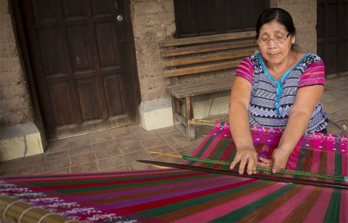 Chiapas weaver Carmen Vázquez keeps the tradition alive.