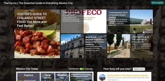 Mexico City's new travel site.