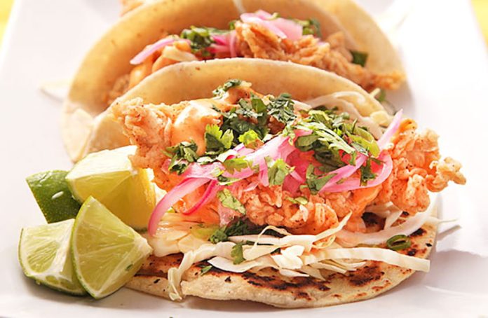 For fish tacos, try to find fresh, handmade corn tortillas.