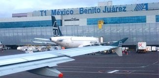 Mexico City airport is running well over capacity.
