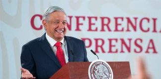 López Obrador says production declines have been halted.