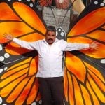 Butterfly defender Gómez.