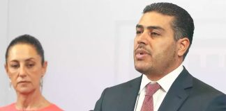 Mayor Claudia Sheinbaum Police Chief García.