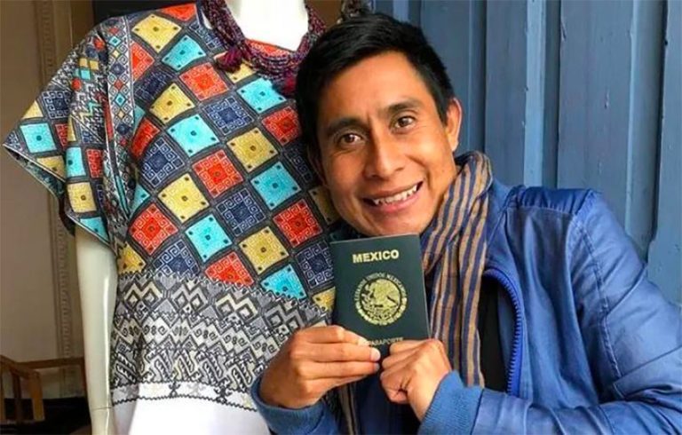 Designer and weaver López is off to New York.
