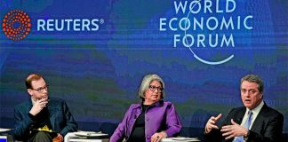 Economy Secretary Márquez in Davos this week.