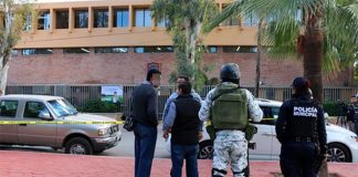 The school where a student killed a teacher and wounded six other people.