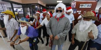 Celebrating New Year's in Veracruz.