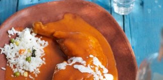 Readers will find a recipe for Pollo Enchipotlado in the new cookbook.