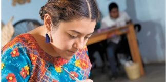 An artisan at Casa Don Juan.