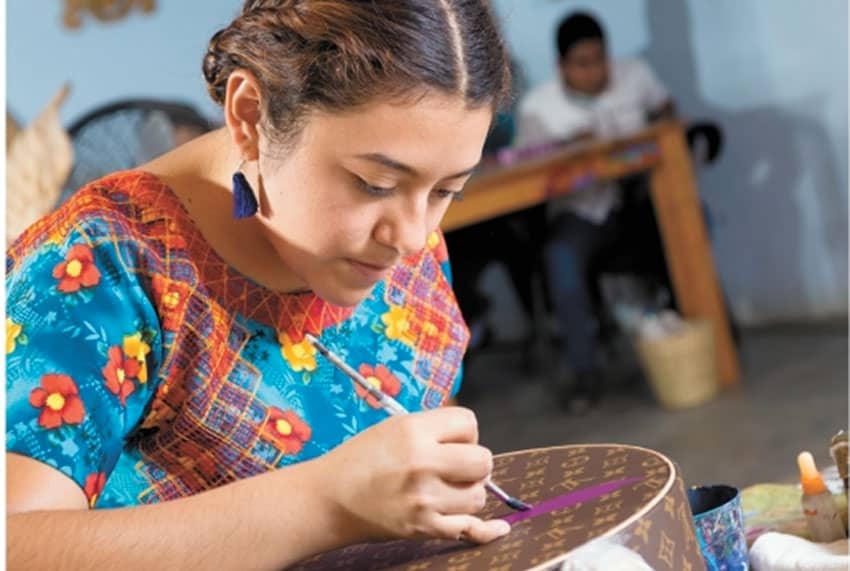 Oaxaca artisans' collaboration links them to Louis Vuitton customers