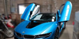 This 2016 BMW i8 Coupe will be on the block in March.