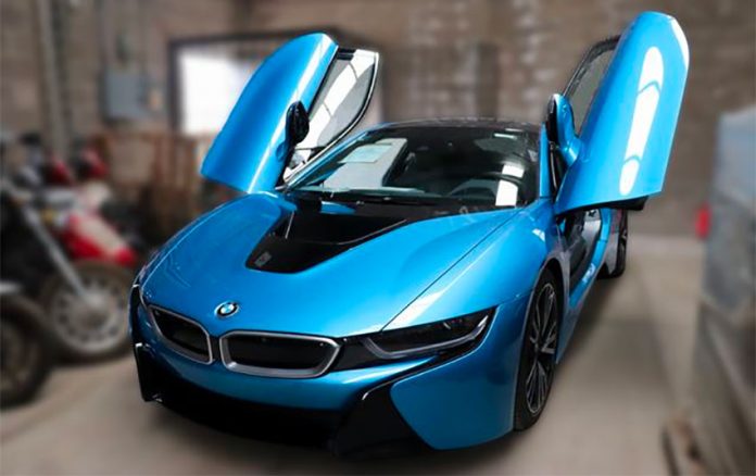 This 2016 BMW i8 Coupe will be on the block in March.
