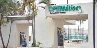 Things are quiet at CFEmáticos in Tabasco.