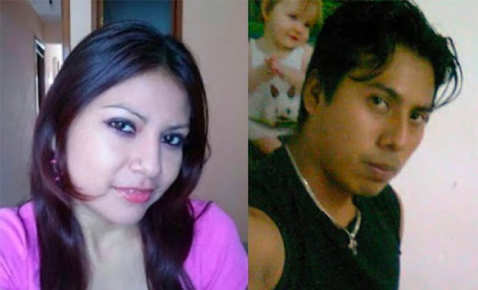 The couple sought in the death of a child in Quintana Roo.