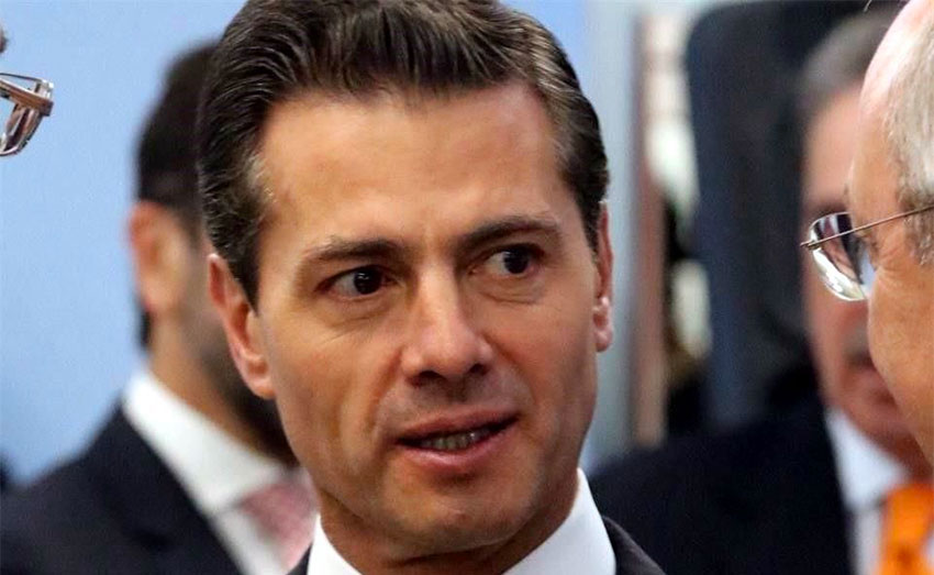 Peña Nieto: 'waste and pillage.'