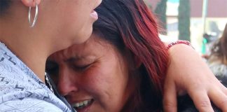 Fátima's mother, María Magdalena Othón.