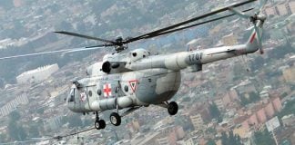 A Russian-made helicopter that is already part of Mexico's fleet.