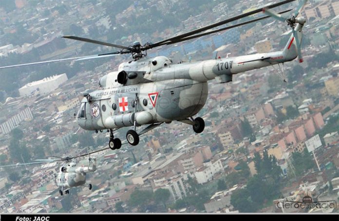 A Russian-made helicopter that is already part of Mexico's fleet.
