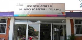 The Morelos hospital where a kidnapping suspect was freed.