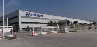 The Hyundai plant in Tijuana.