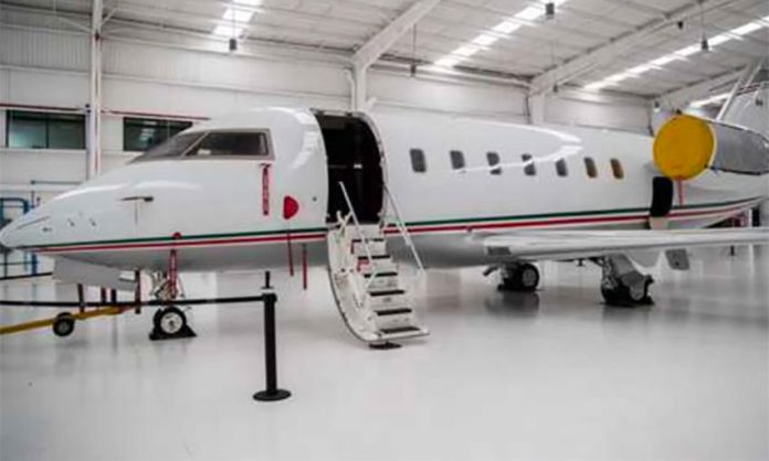 Jesús Murillo's private jet.