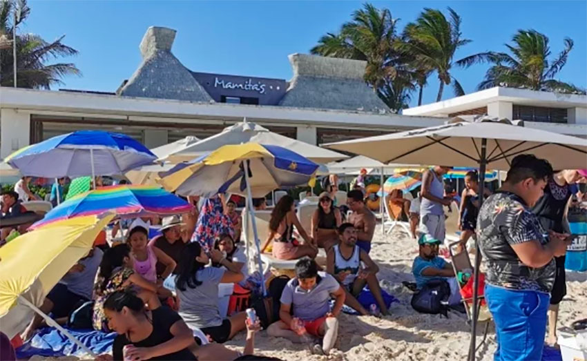 Over 1,000 join Playa del Carmen protest over beach access