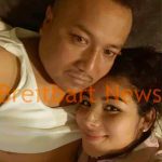 El Marro and his wife Karina Mora.