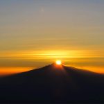 The phantom mountain, as viewed from Mount Tláloc.