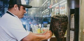 A new twist on tacos al pastor.